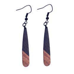 Midnight Timber Earrings