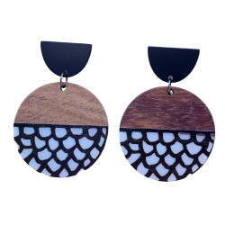 Scale Patterns Earrings