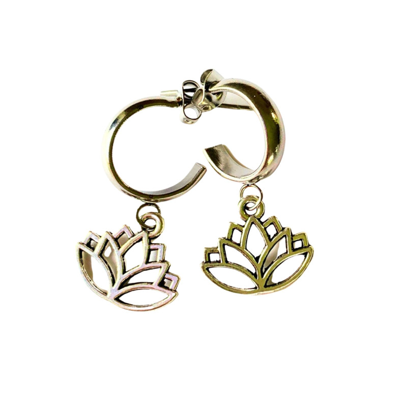 Lotus Petal Earrings